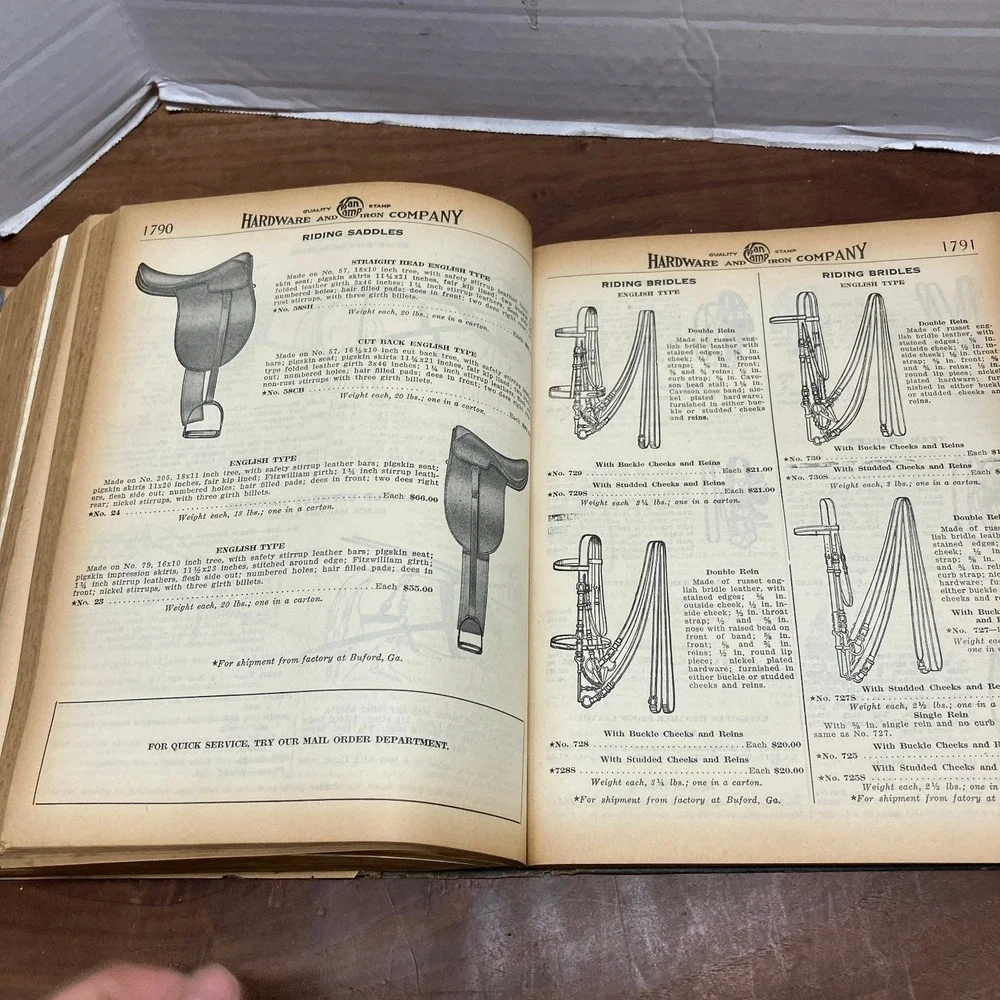 Van Camp General Hardware Catalogue No 933 1930s Indianapolis NRA Era Hardcover